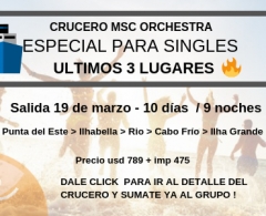 Salida de Singles a San Andres